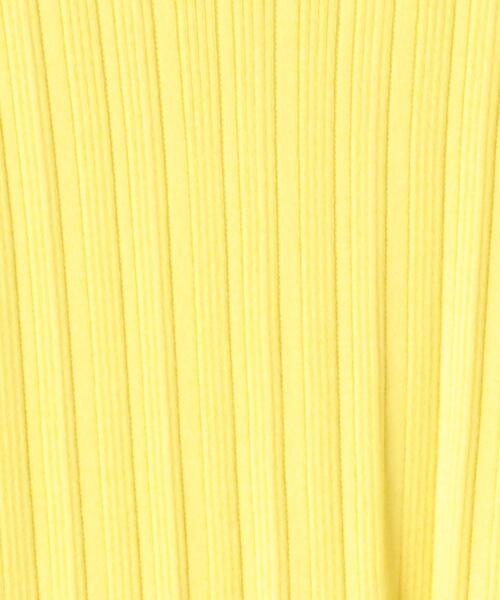 AEWEN MATOPH（イウエン マトフ）の「＜AEWEN MATOPH（イウエン マトフ）＞ リブ クルーネック ニット（ニット/セーター・レディース・オレンジ/イエロー/オフホワイト/ターコイズブルー・FREE）」の12枚目の写真