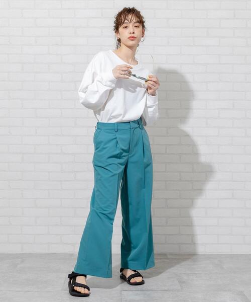 coen（コーエン）の「【WEB限定】【Ryo Kaneyasu】コーエンベアバックプリントTシャツ（ロングスリーブ/ロンT）（Tシャツ/カットソー・レディース・ブラック/ベージュ/ホワイト/カーキ・FREE）」の22枚目の写真