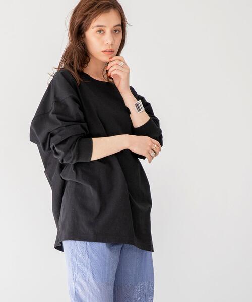 coen（コーエン）の「【WEB限定】【Ryo Kaneyasu】コーエンベアバックプリントTシャツ（ロングスリーブ/ロンT）（Tシャツ/カットソー・レディース・ブラック/ベージュ/ホワイト/カーキ・FREE）」の20枚目の写真