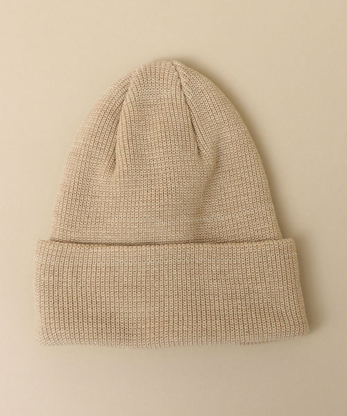 SHIPS（シップス）の「SHIPS: dralon(R) スタンダード ワッチ キャップ（ニットキャップ/ビーニー・メンズ・ベージュ/ネイビー/ブルー/ブラック/グリーン/オレンジ・ONE SIZE）」の2枚目の写真