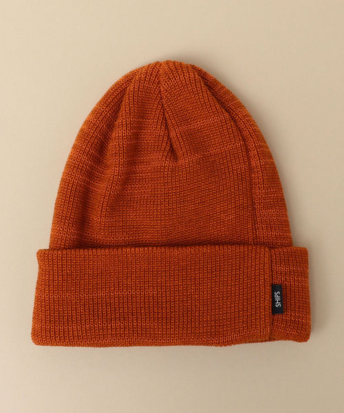 SHIPS（シップス）の「SHIPS: dralon(R) スタンダード ワッチ キャップ（ニットキャップ/ビーニー・メンズ・ベージュ/ネイビー/ブルー/ブラック/グリーン/オレンジ・ONE SIZE）」の7枚目の写真