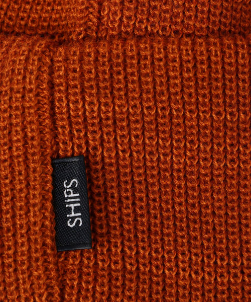 SHIPS（シップス）の「SHIPS: dralon(R) スタンダード ワッチ キャップ（ニットキャップ/ビーニー・メンズ・ベージュ/ネイビー/ブルー/ブラック/グリーン/オレンジ・ONE SIZE）」の8枚目の写真