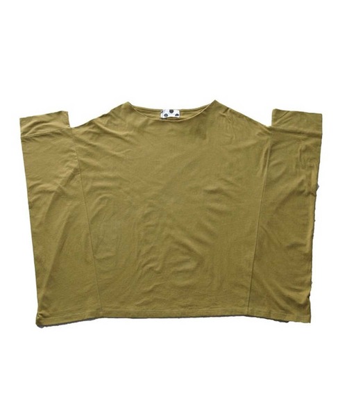 antiqua(アンティカ)の「ボートネックドルマンT(Tシャツ/カットソー・レディース・マスタード/ブラウン系その他2/オートミール/ブラウン系その他/オフホワイト/ブラック/ブラウン系その他3/グリーン系その他/オレンジ/ブルー系その他・FREE)」の19枚目の写真