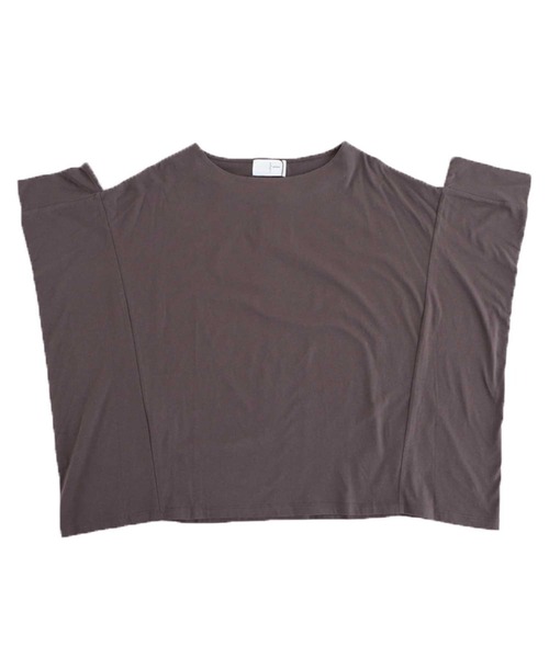 antiqua(アンティカ)の「ボートネックドルマンT(Tシャツ/カットソー・レディース・マスタード/ブラウン系その他2/オートミール/ブラウン系その他/オフホワイト/ブラック/ブラウン系その他3/グリーン系その他/オレンジ/ブルー系その他・FREE)」の17枚目の写真