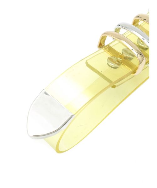 jouetie（ジュエティ）の「PVCメタルチョーカー（チョーカー・レディース・ブラウン/イエロー/クリア・FREE）」の9枚目の写真