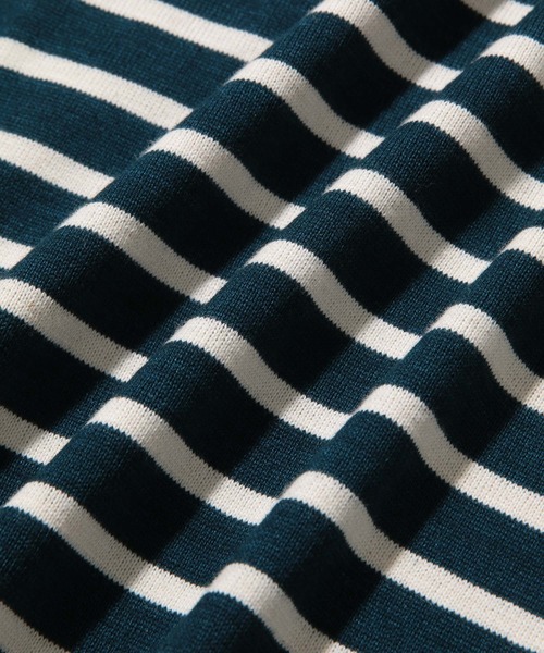 ADAM ET ROPE'（アダムエロペ）の「Vintage Foggy DyeボーダーT（Tシャツ/カットソー・メンズ・グリーン系その他/ネイビー/ブルー系その他4・M/L）」の8枚目の写真