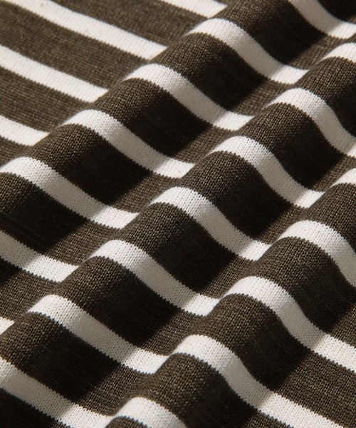 ADAM ET ROPE'（アダムエロペ）の「Vintage Foggy DyeボーダーT（Tシャツ/カットソー・メンズ・グリーン系その他/ネイビー/ブルー系その他4・M/L）」の9枚目の写真