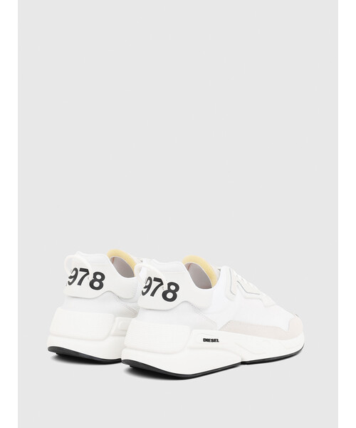 DIESEL（ディーゼル）の「レディース 異素材ミックス ダッドスニーカー  