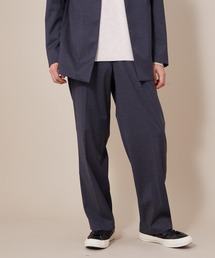 ADAM ET ROPE' | 【Carreman】ワイドテーパードスラックス(スラックス)