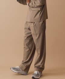 ADAM ET ROPE' | 【Carreman】ワイドテーパードスラックス(スラックス)