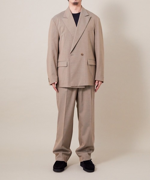 ADAM ET ROPE  CARREMAN セットアップ　Mサイズ　メンズ ADAM ET ROPE'（アダムエロペ）の「【Carreman】ワイド