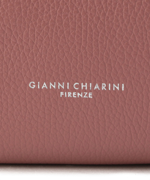 GIANNI CHIARINI（ジャンニ キアリーニ）の「GIANNI CHIARINI / "ALIFA M" ショルダーストラップ付きバイカラーハンドバッグ（ハンドバッグ・レディース・ピンク・FREE）」の8枚目の写真
