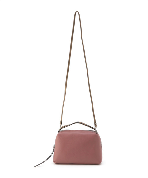 GIANNI CHIARINI（ジャンニ キアリーニ）の「GIANNI CHIARINI / "ALIFA M" ショルダーストラップ付きバイカラーハンドバッグ（ハンドバッグ・レディース・ピンク・FREE）」の5枚目の写真