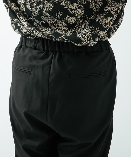 Lui's（ルイス）の「タックワイドパンツ（その他パンツ・メンズ・ブラック/キャメル・マルチサイズ）」の11枚目の写真