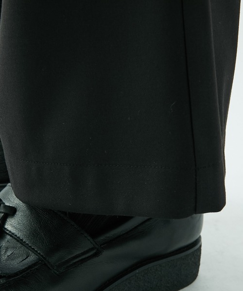 Lui's（ルイス）の「タックワイドパンツ（その他パンツ・メンズ・ブラック/キャメル・マルチサイズ）」の13枚目の写真