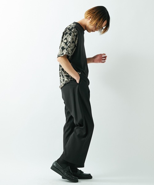 Lui's（ルイス）の「タックワイドパンツ（その他パンツ・メンズ・ブラック/キャメル・マルチサイズ）」の15枚目の写真