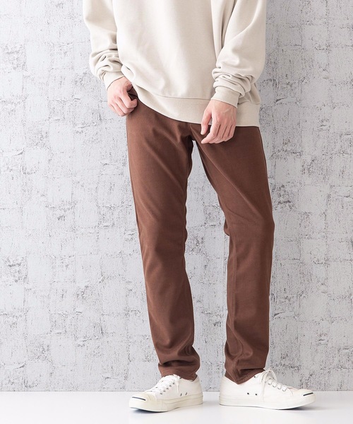Blue Standard (ブルースタンダード)の「【BLUE STANDARD】起毛ストレッチ スキニーパンツ ストレッチ素材で窮屈感軽減!(その他パンツ・メンズ・カーキ/ベージュ/ブラウン/チャコールグレー・LARGE/MEDIUM/X-LARGE)」の3枚目の写真