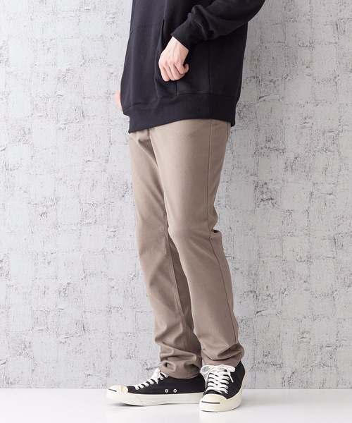 Blue Standard (ブルースタンダード)の「【BLUE STANDARD】起毛ストレッチ スキニーパンツ ストレッチ素材で窮屈感軽減!(その他パンツ・メンズ・カーキ/ベージュ/ブラウン/チャコールグレー・LARGE/MEDIUM/X-LARGE)」の1枚目の写真