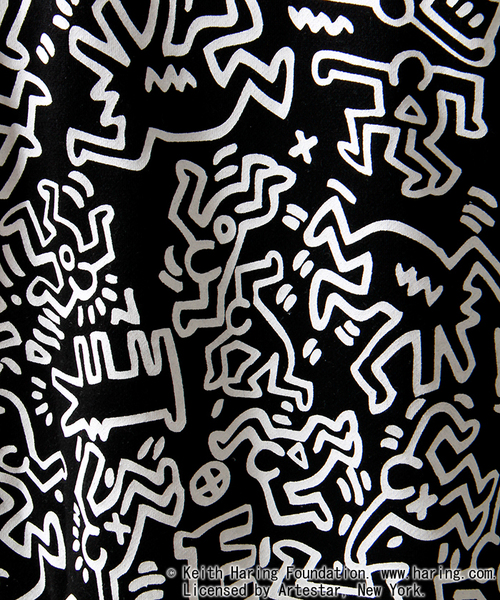WEGO（ウィゴー）の「WEGO/Keith Haring(キースヘリング) スウェット（スウェット・メンズ・ホワイト/ブラック・LARGE/MEDIUM）」の7枚目の写真