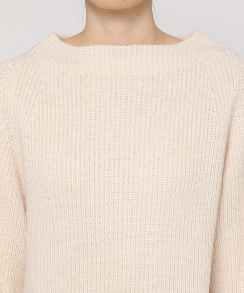 GLOBAL WORK（グローバルワーク）の「マシュマロタッチボトルネックプルオーバー/889149（ニット/セーター・レディース・フューシャピンク/イエロー/ブラック/ライトベージュ/オフホワイト/ライトグリーン・MEDIUM/LARGE）」の16枚目の写真