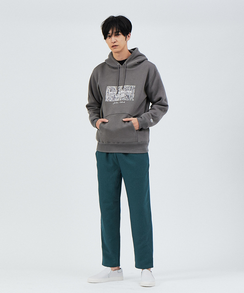 ABAHOUSE（アバハウス）の「ウールライク イージー パンツ（その他パンツ・メンズ・ブラウン系その他/グレー系その他/ネイビー/グリーン/チャコールグレー/グレイッシュベージュ・46/48/50）」の14枚目の写真