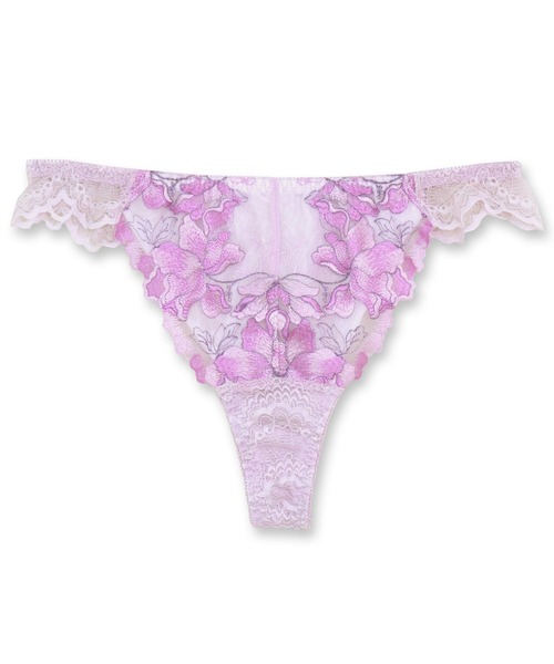 fran de lingerie（フランデランジェリー）の「Style Up Wireless -Bitter Sexy- スタイルアップワイヤレスビターセクシー コーディネートお揃いTバック（ショーツ・レディース・ターコイズブルー/レッド/シルバーグレー/ホワイト/ピンク/ブラック/ワイン/ブルー/ミント/イエロー/セージグリーン/ライトピンク/ネイビー/ブルー系その他3/ラベンダー/グリーン/クリーム/コーラルピンク/ダークグレー/ローズ/オフホワイト/ブルーパープル/サーモンピンク/モスグリーン/ホワイト系その他/グリーン系その他/ダークブルー・M/L）」の18枚目の写真