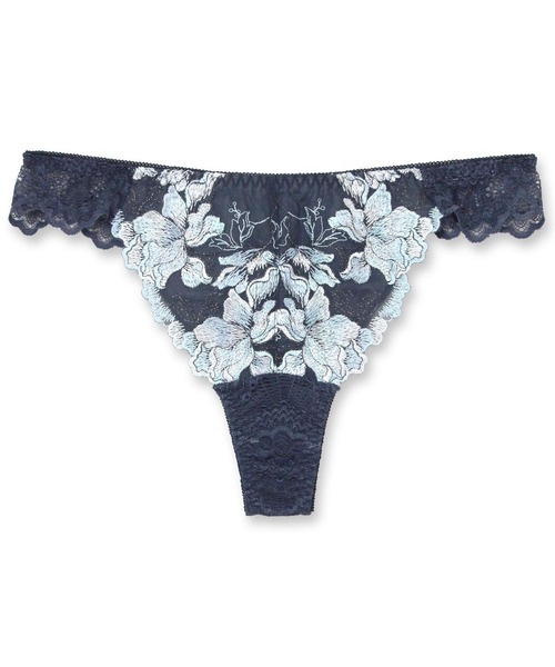 fran de lingerie（フランデランジェリー）の「Style Up Wireless -Bitter Sexy- スタイルアップワイヤレスビターセクシー コーディネートお揃いTバック（ショーツ・レディース・ターコイズブルー/レッド/シルバーグレー/ホワイト/ピンク/ブラック/ワイン/ブルー/ミント/イエロー/セージグリーン/ライトピンク/ネイビー/ブルー系その他3/ラベンダー/グリーン/クリーム/コーラルピンク/ダークグレー/ローズ/オフホワイト/ブルーパープル/サーモンピンク/モスグリーン/ホワイト系その他/グリーン系その他/ダークブルー・M/L）」の16枚目の写真