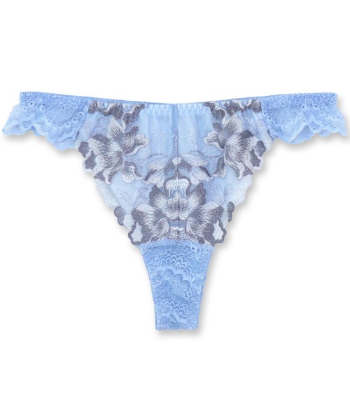 fran de lingerie（フランデランジェリー）の「Style Up Wireless -Bitter Sexy- スタイルアップワイヤレスビターセクシー コーディネートお揃いTバック（ショーツ・レディース・ターコイズブルー/レッド/シルバーグレー/ホワイト/ピンク/ブラック/ワイン/ブルー/ミント/イエロー/セージグリーン/ライトピンク/ネイビー/ブルー系その他3/ラベンダー/グリーン/クリーム/コーラルピンク/ダークグレー/ローズ/オフホワイト/ブルーパープル/サーモンピンク/モスグリーン/ホワイト系その他/グリーン系その他/ダークブルー・M/L）」の19枚目の写真