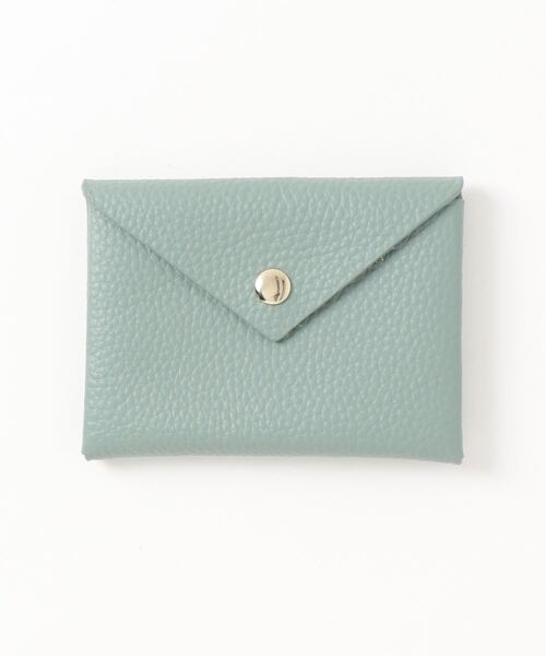 emesuelee(エメスーリー)の「シボ加工 本革 コンパクトカードケース(カードケース・レディース・ブラック/ベージュ/シルバー/オレンジ/ブルー/ゴールド/パープル/ライトブルー/グリーン/イエロー/ピンク/オレンジ系/ミント・フリー)」の21枚目の写真