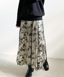 Ameri（アメリ）の「UNDRESSED MOONY LACE SKIRT（スカート）」