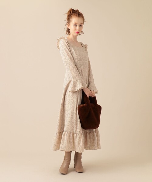 スクエアネックフリルワンピース ワンピース Deicy デイシー のファッション通販 Zozotown