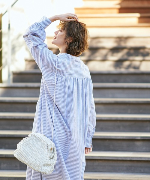 極美品♡ルネ♡ストライプワンピース ストライプワンピース LE SOUK HOLIDAY｜クロスプラス公式通販サイト