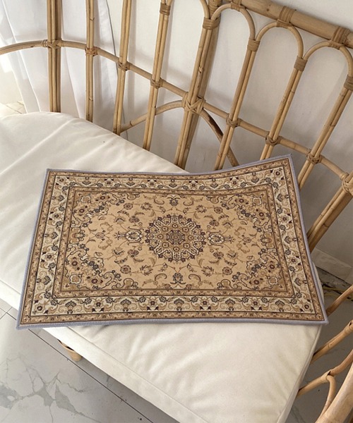 aimoha（アイモハ）の「アンティークマット（ラグ/マット・レディース・ブルー/ブラック/レッド/イエロー・FREE）」の18枚目の写真