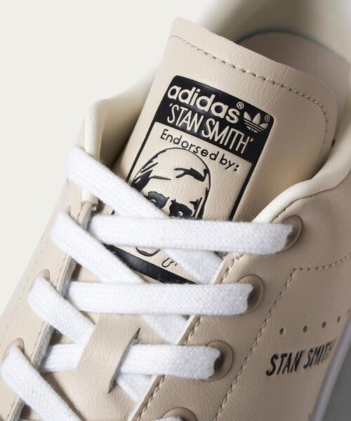 adidas Originals(アディダスオリジナルス)の「【別注】 <adidas Originals(アディダス オリジナルス)> STAN SMITH/スタンスミス(スニーカー・メンズ・ベージュ・25cm/25.5cm/26cm/26.5cm/27cm/27.5cm/28cm/28.5cm/29cm)」の9枚目の写真