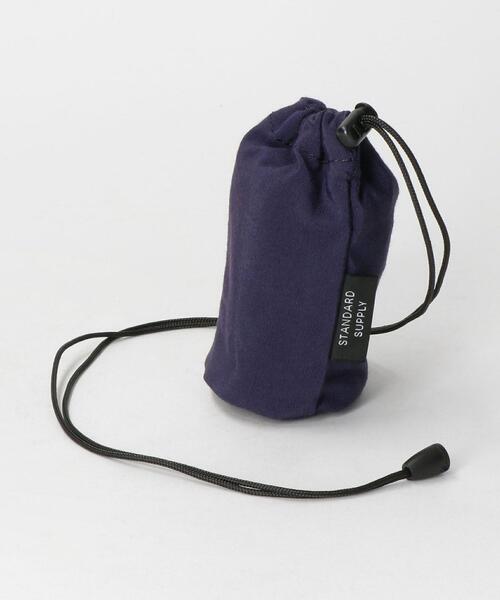 STANDARD SUPPLY（スタンダードサプライ）の「[ スタンダードサプライ ] STANDARD SUPPLY DRAW STRING POUCH S（ショルダーバッグ・メンズ・マスタード/パープル/ブラック/ライトグレー・FREE）」の5枚目の写真