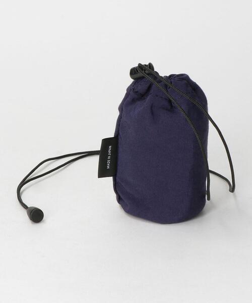 STANDARD SUPPLY（スタンダードサプライ）の「[ スタンダードサプライ ] STANDARD SUPPLY DRAW STRING POUCH S（ショルダーバッグ・メンズ・マスタード/パープル/ブラック/ライトグレー・FREE）」の6枚目の写真
