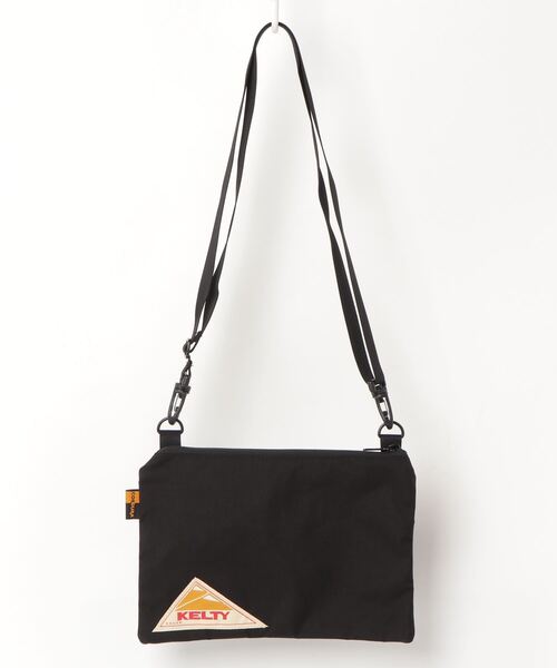 KELTY(ケルティ)の「【KELTY/ケルティ】 ナイロン サコッシュ ワンポイント コーデュラナイロン/ フラットポーチ/ ショルダーバッグ/ BAG(ショルダーバッグ・メンズ・ブラック/ネイビー・FREE)」の10枚目の写真