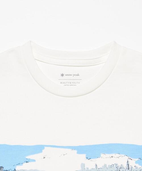 Snow Peak（スノーピーク）の「【別注】 ＜Snow Peak（スノーピーク）＞ PRINT TEE 1/Tシャツ（Tシャツ/カットソー・メンズ・ホワイト/ベージュ・S/M/L）」の4枚目の写真