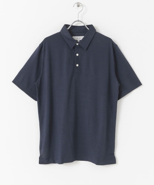 URBAN RESEARCH ROSSO MEN（アーバンリサーチロッソメン）の「メリノウールポロシャツ（ポロシャツ・メンズ・ネイビー/カーキ/グレー・MEDIUM/X-LARGE/SMALL/LARGE）」の20枚目の写真