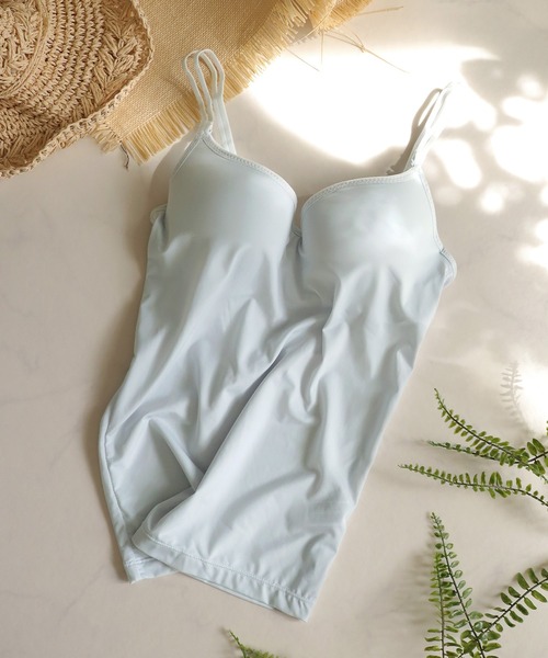 セール】【瞬間-2°！接触冷感】ソフトワイヤーで楽盛り！ブラが要ら