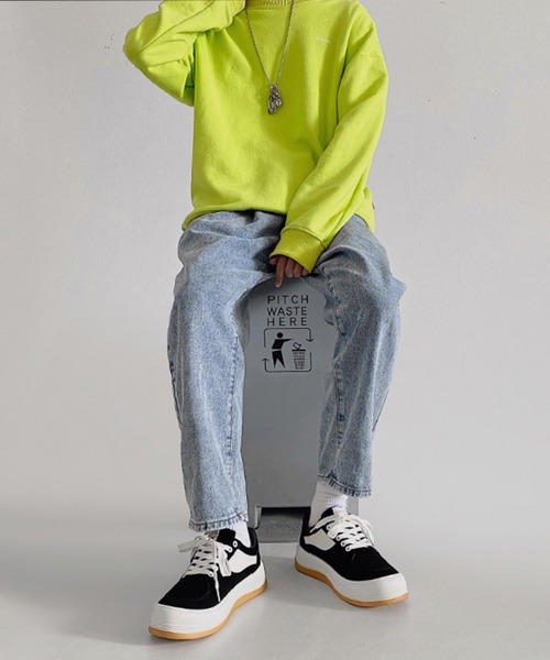 aimoha(アイモハ)の「厚底カジュアルシューズ(スニーカー・メンズ・ブラック/グリーン・26.0cm/25.0cm/26.5cm/27.0cm/25.5cm)」の14枚目の写真