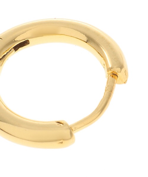 VERMEIL par iena(ヴェルメイユパーイエナ)の「【LAVER/ラバー】別注 ピアス SMALL(ゴールド)(ピアス(両耳用)・レディース・ゴールド・FREE)」の5枚目の写真