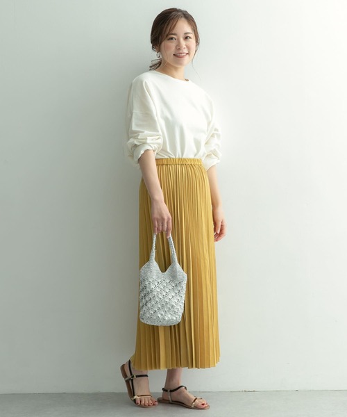 RODE SKO（ロデスコ）の「FEDY 編み込みくりてバッグ（ハンドバッグ・レディース・シルバー/ブラック/ブラウン・ONE）」の19枚目の写真