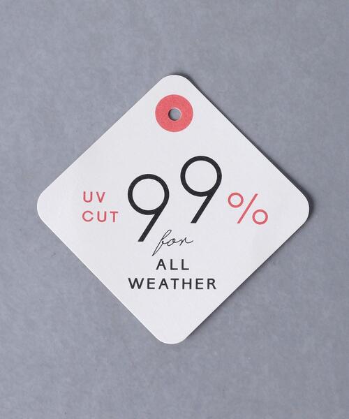 UNITED ARROWS(ユナイテッドアローズ)の「UBSC ドット ショート 晴雨兼用傘(長傘・レディース・ブラック/ネイビー・FREE)」の4枚目の写真