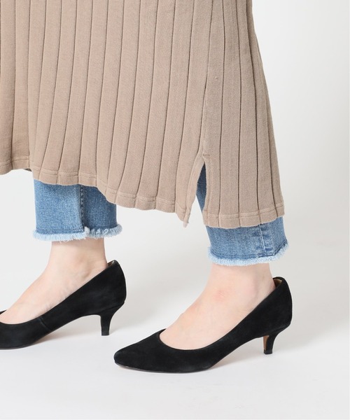 SLOBE IENA（スローブイエナ）の「ピースダイワイドリブワンピース【手洗い可能】◆（ワンピース・レディース・ベージュ/ホワイト/グレー・FREE）」の14枚目の写真