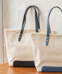 フリンジキャンバストートバッグ