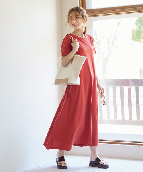 KOBE LETTUCE（コウベレタス）の「フリンジキャンバストートバッグ（トートバッグ・レディース・ブルー系その他/ブラック/ベージュ・FREE）」の6枚目の写真