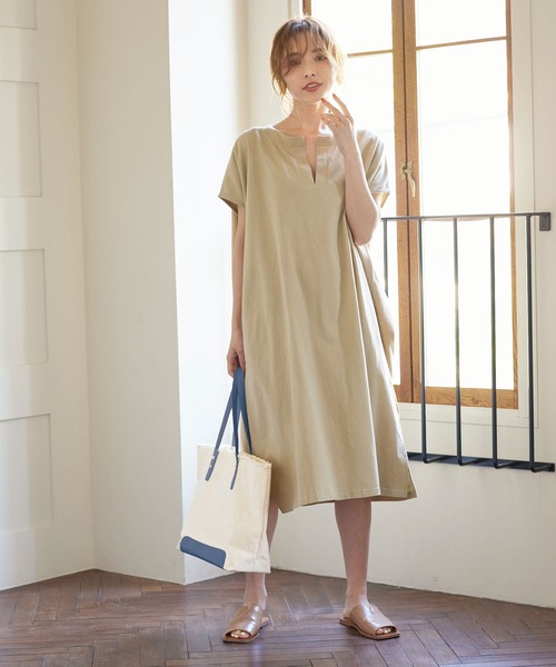 KOBE LETTUCE（コウベレタス）の「フリンジキャンバストートバッグ（トートバッグ・レディース・ブルー系その他/ブラック/ベージュ・FREE）」の15枚目の写真