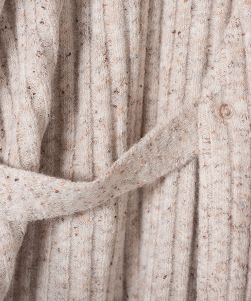 LAYMEE（レイミー）の「Vinca knit coat / ヴィンカニットコート（その他アウター・レディース・アイボリー/グレー/ミント・FREE）」の12枚目の写真