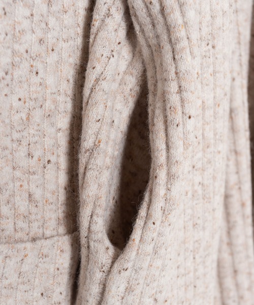 LAYMEE（レイミー）の「Vinca knit coat / ヴィンカニットコート（その他アウター・レディース・アイボリー/グレー/ミント・FREE）」の13枚目の写真